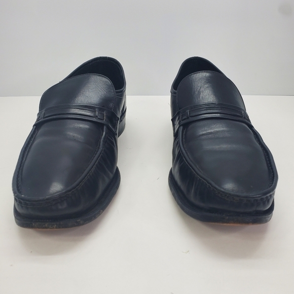 Florsheim Riva Moc Toe Slip-On Loafers Men Dress Shoes Size 10 D Black - Picture 2 of 13